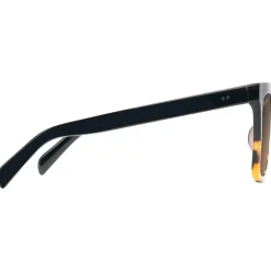 Lunettes de soleil Maui Jim Rooftops Noir Ecaille Hcl Bronze Mineral Superthin