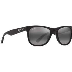 Lunettes de soleil Maui Jim Kikonia Matte Black Neutral Grey Mineral Superthin