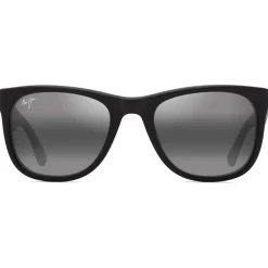 Lunettes de soleil Maui Jim Kikonia Matte Black Neutral Grey Mineral Superthin