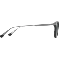 Lunettes de soleil Maui Jim Mana'olana Noir Brillant Gris Acier Neutral Grey MauiBrilliant