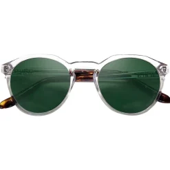 Lunettes de soleil Moken Vision Leon Crystal Tortoise Green Cat.3 Polarized