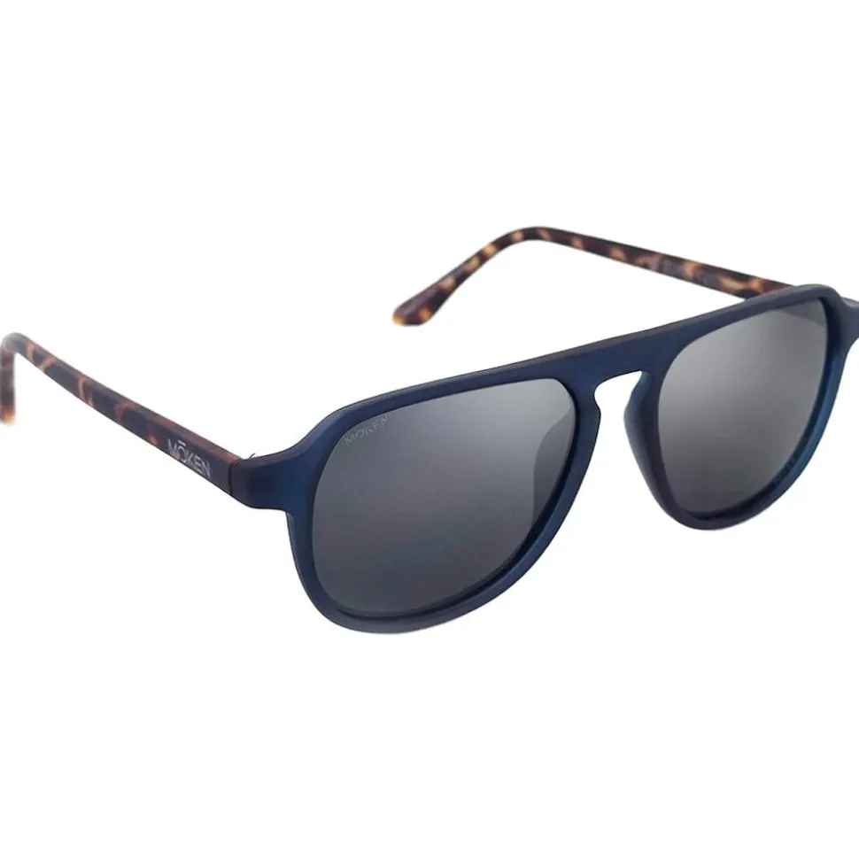 Lunettes de soleil Moken Vision Big Dude Blue Grey Polarized