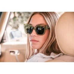 Lunettes de soleil Moken Vision Monroe Cristal Green Cat.3 Polarized