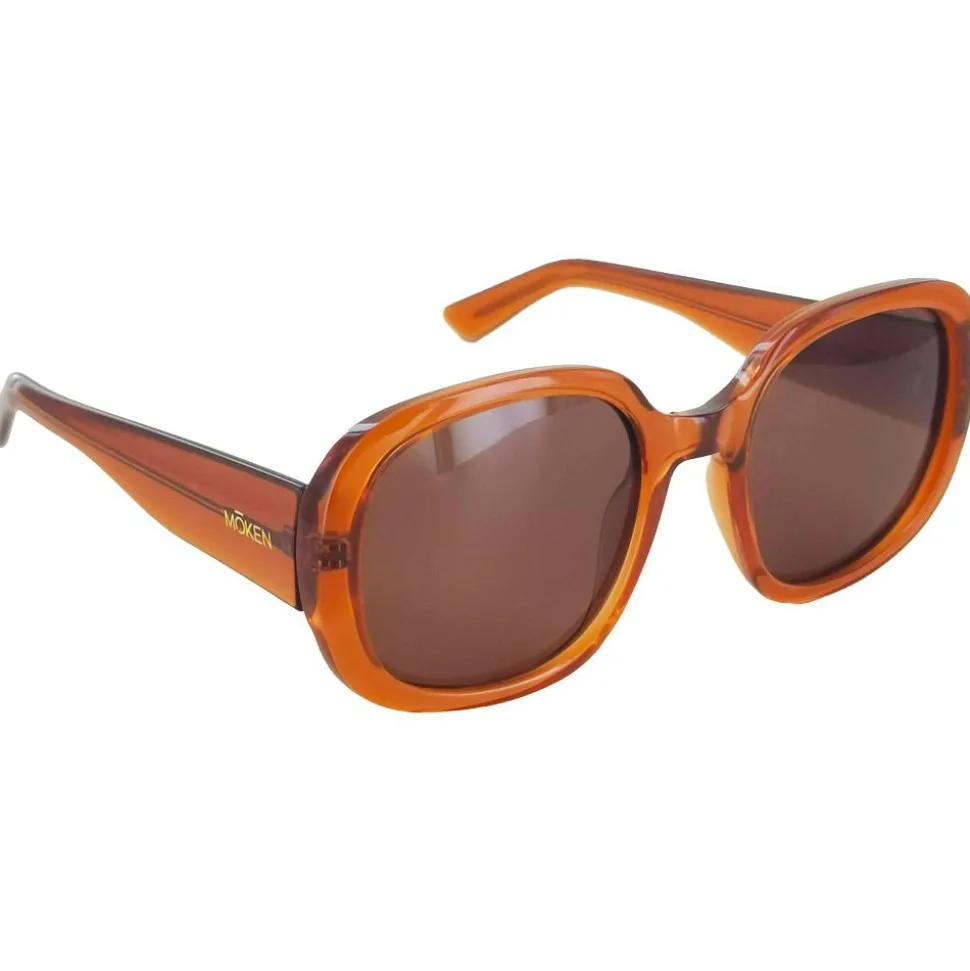 Lunettes de soleil Moken Vision April Brown Brown Cat.3 Polarized
