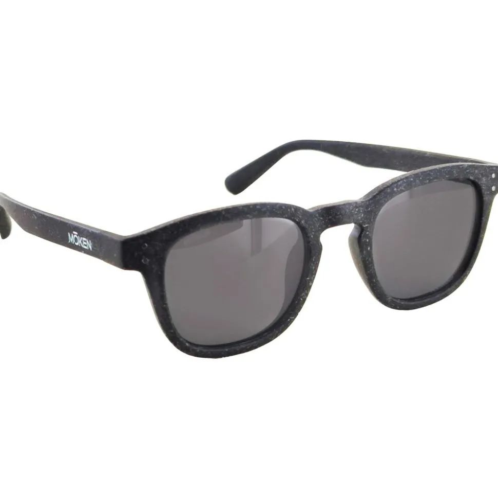 Lunettes de soleil Moken Vision Quincy Black Grey Cat.3 Polarized