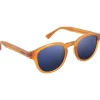 Lunettes de soleil Moken Vision Otis Mustard Blue Cat.3 Polarized
