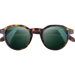 Lunettes de soleil Moken Vision Green Wood Tortoise Wood Grey Polarized