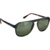 Lunettes de soleil Moken Vision Big Dude Olive Tortoise Green Polarized