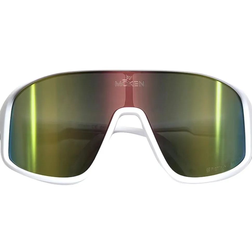 Lunettes de soleil Moken Vision Rockett White Gold Cat.3 Polarized