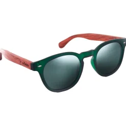 Lunettes de soleil Moken Vision Woody Green Wood Green Cat.3 Polarized