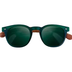 Lunettes de soleil Moken Vision Woody Green Wood Green Cat.3 Polarized