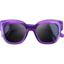 Lunettes de soleil Moken Vision Monroe Cristal Purple Grey Cat.3 Polarized