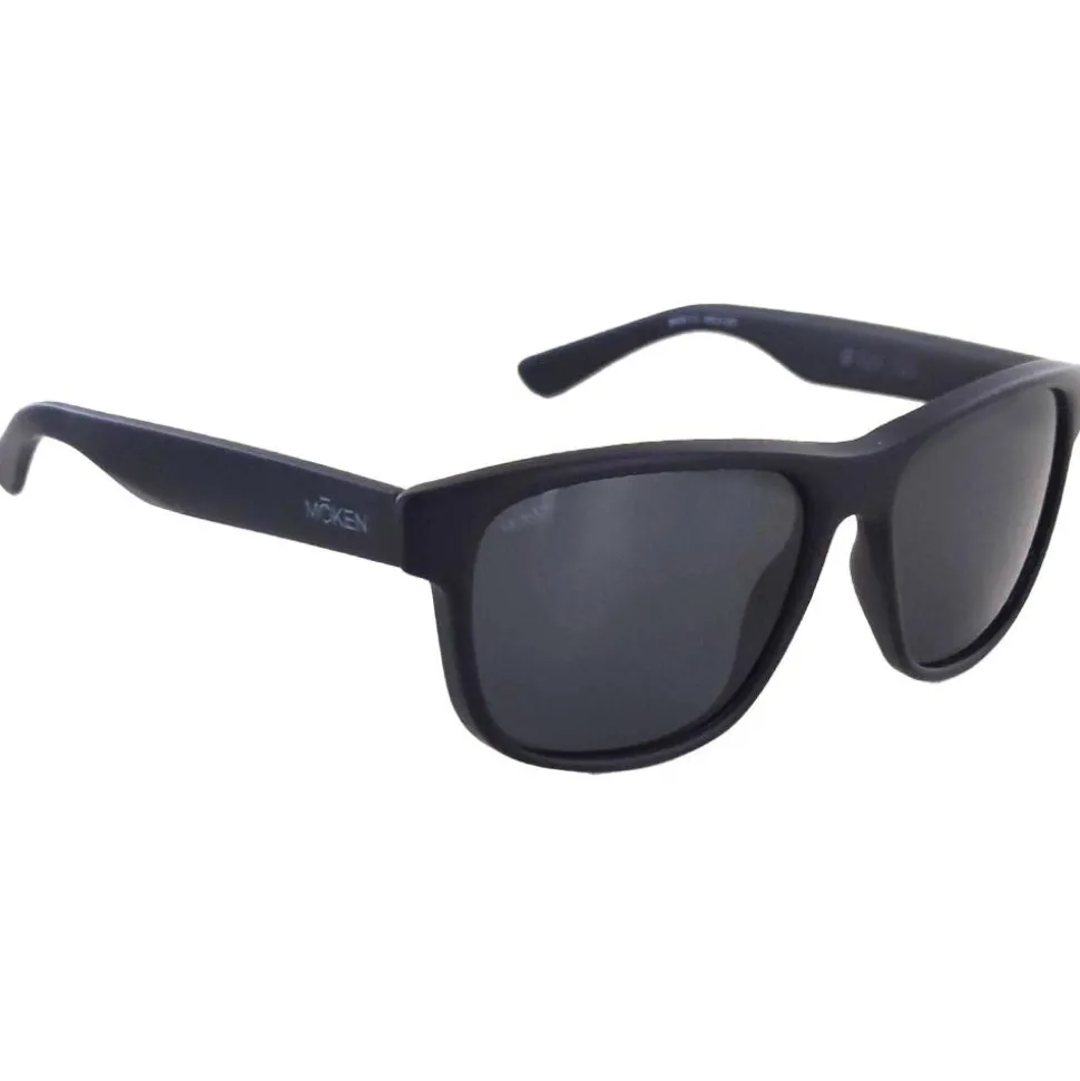 Lunettes de soleil Moken Vision Grade Matte Black Grey Cat.3 Polarized