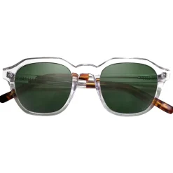 Lunettes de soleil Moken Vision Milton Cristal Tortoise Green Cat.3 Polarized