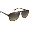 Lunettes de soleil Moken Vision Big Dude Tortoise Green Cat.3 Gradient Polarized