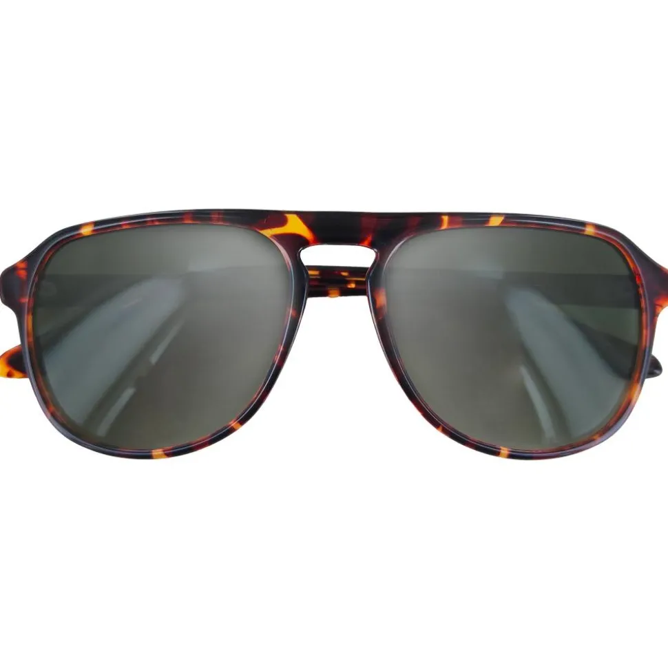 Lunettes de soleil Moken Vision Big Dude Tortoise Green Cat.3 Gradient Polarized