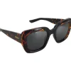 Lunettes de soleil Moken Vision Iris Black Tortoise Grey Cat.3 Polarized