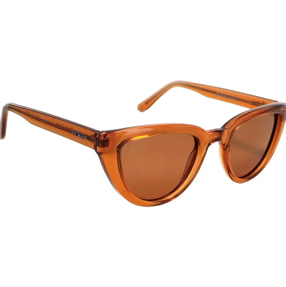 Lunettes de soleil Moken Vision Emma Orange Brown Polarized
