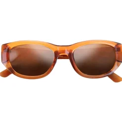 Lunettes de soleil Moken Vision Lisa Orange Brown Polarized Cat.3