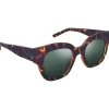 Lunettes de soleil Moken Vision Monroe Tortoise Green Cat.3 Polarized