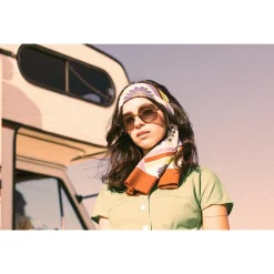 Lunettes de soleil Moken Vision Monique Sand Grey Brown Cat.3 Gradient Lens