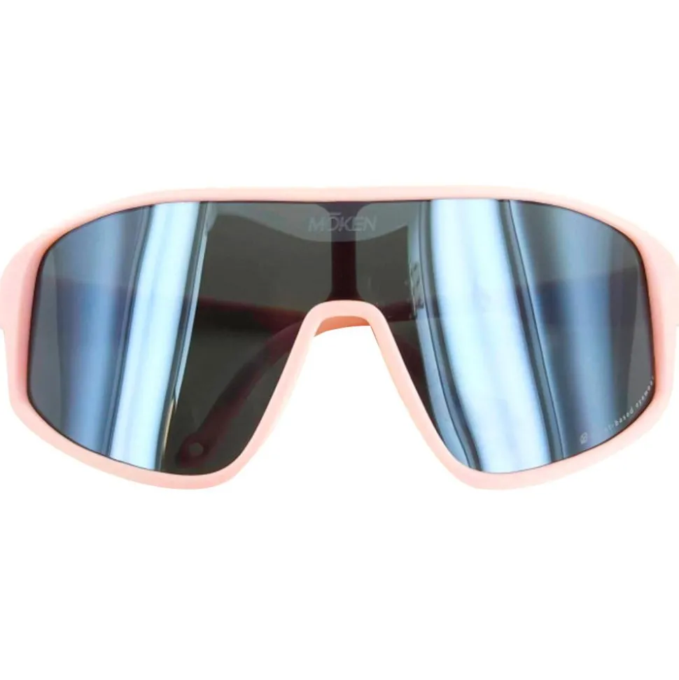 Lunettes de soleil Moken Vision Mini Rockett Pink Grey Silver Cat.3 Polarized