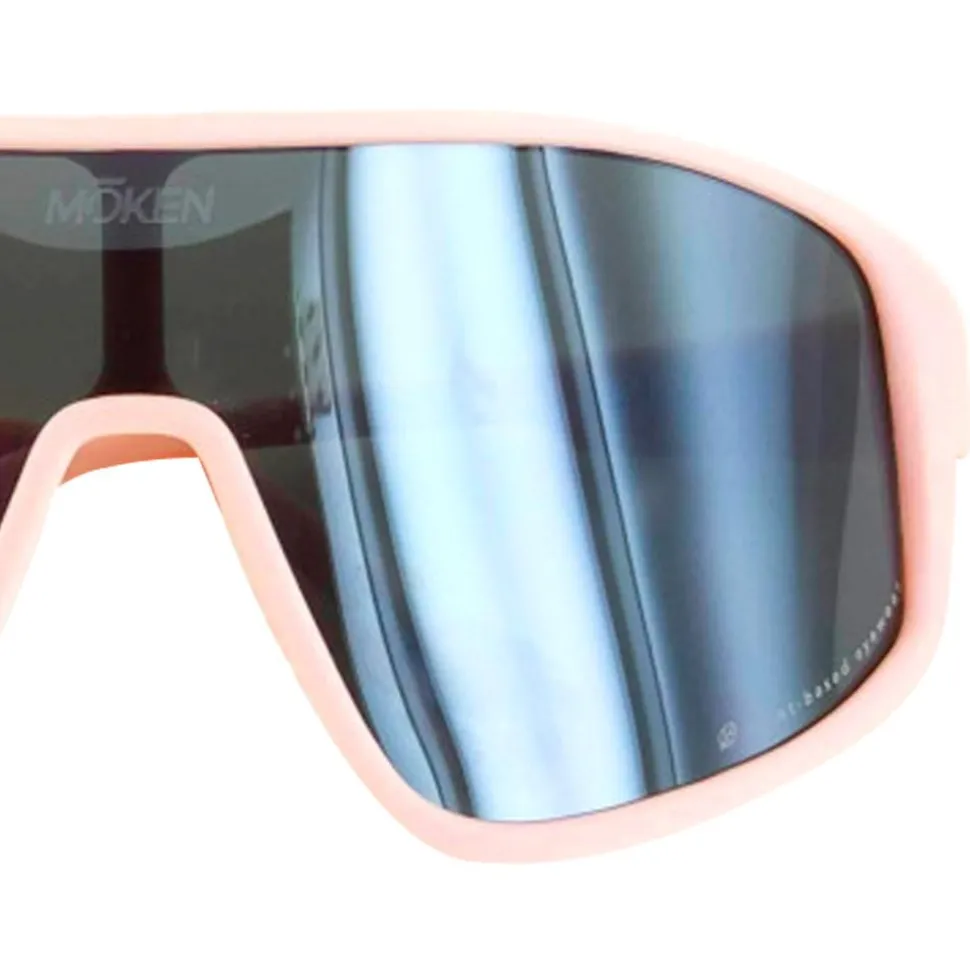 Lunettes de soleil Moken Vision Mini Rockett Pink Grey Silver Cat.3 Polarized