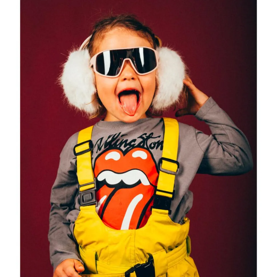 Lunettes de soleil Moken Vision Mini Rockett Pink Grey Silver Cat.3 Polarized