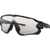 Lunettes de soleil Oakley Jawbreaker Polished Black Clear To Black Iridium Photochromic