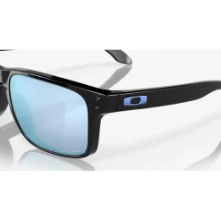 Lunettes de soleil Oakley Holbrook Polished Black Prizm Deep Water Polarized