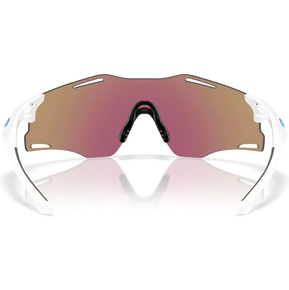 Lunettes de soleil Oakley Cybr Zero Polished White Prizm Sapphire