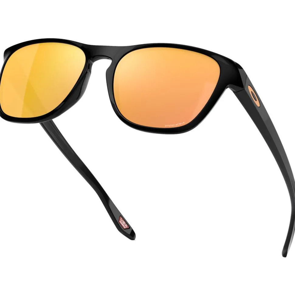 Lunettes de soleil Oakley Manorburn Polished Black Prizm Rose Gold