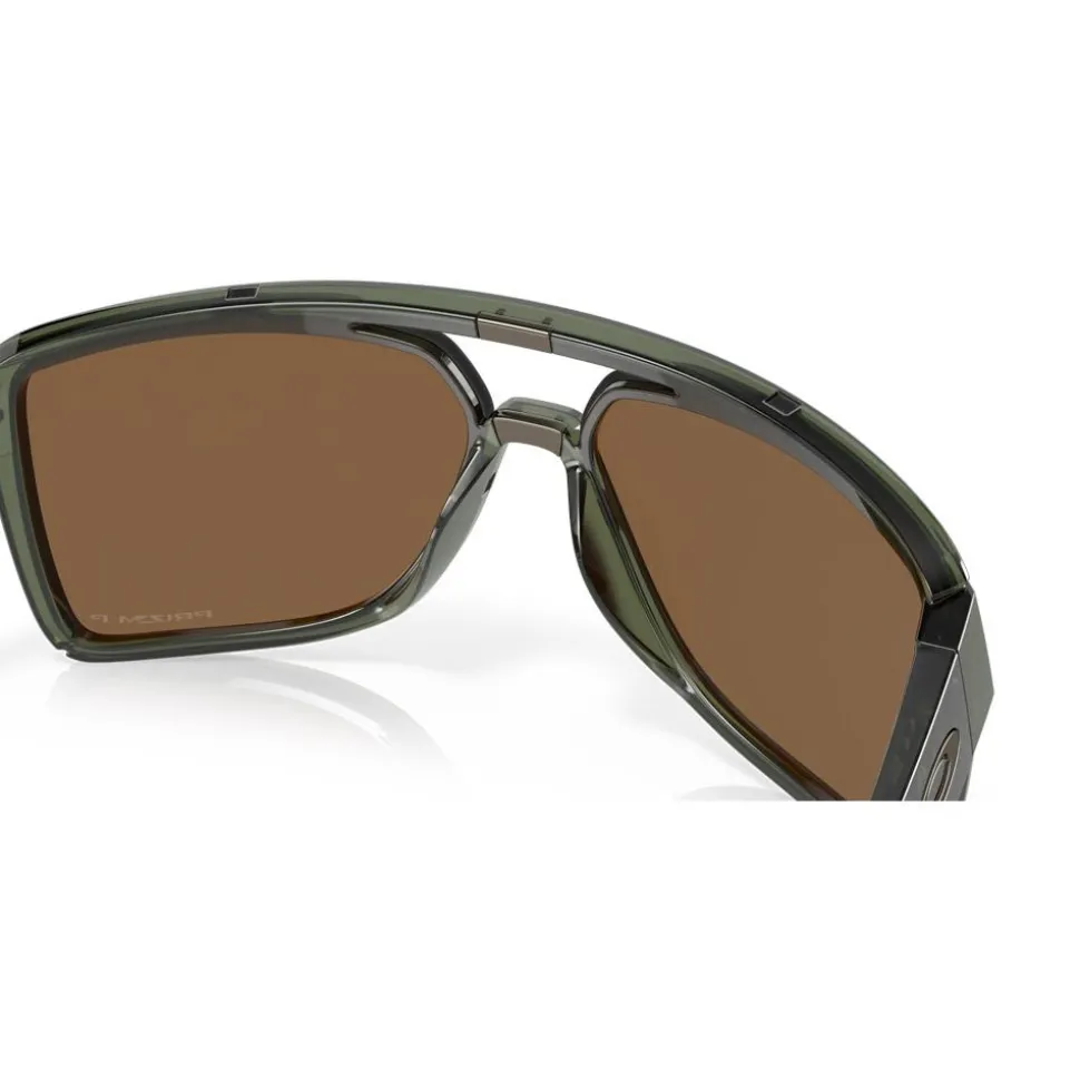 Lunettes de soleil Oakley Castel Olive Ink Prizm Tungsten Polarized