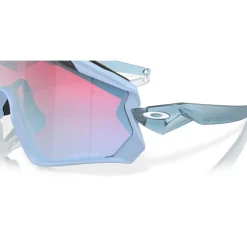 Lunettes de soleil Oakley Wind Jacket 2.0 Matte Trans Stonewash Prizm Snow Sapphire
