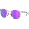 Lunettes de soleil Oakley Hstn Metal Matte Clear Prizm Violet