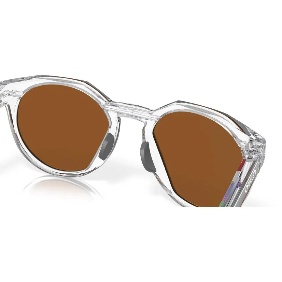 Lunettes de soleil Oakley Hstn Metal Matte Clear Prizm Violet