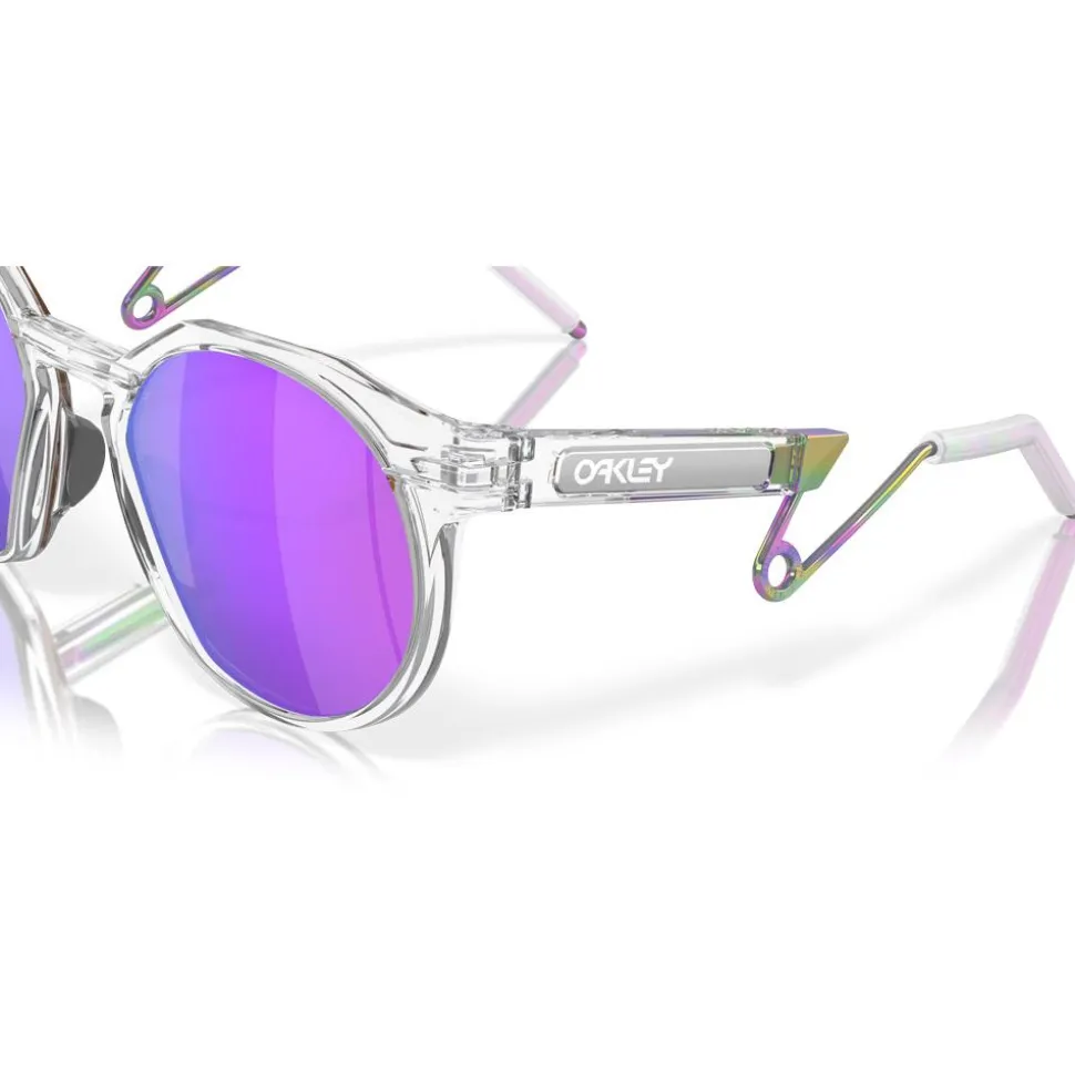 Lunettes de soleil Oakley Hstn Metal Matte Clear Prizm Violet