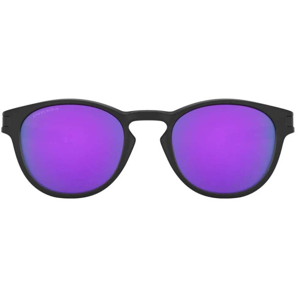 Lunettes de soleil Oakley Latch Matte Black Prizm Violet