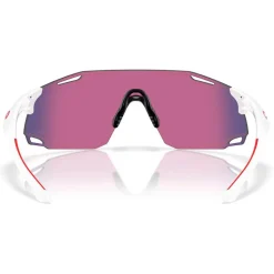 Lunettes de soleil Oakley Cybr Zero Polished White Prizm Road