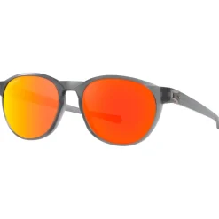 Lunettes de soleil Oakley Reedmace Matte Grey Smoke Prizm Ruby Polarized