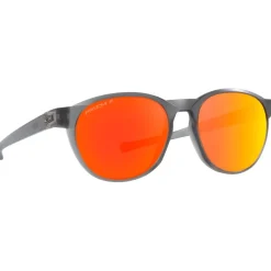 Lunettes de soleil Oakley Reedmace Matte Grey Smoke Prizm Ruby Polarized