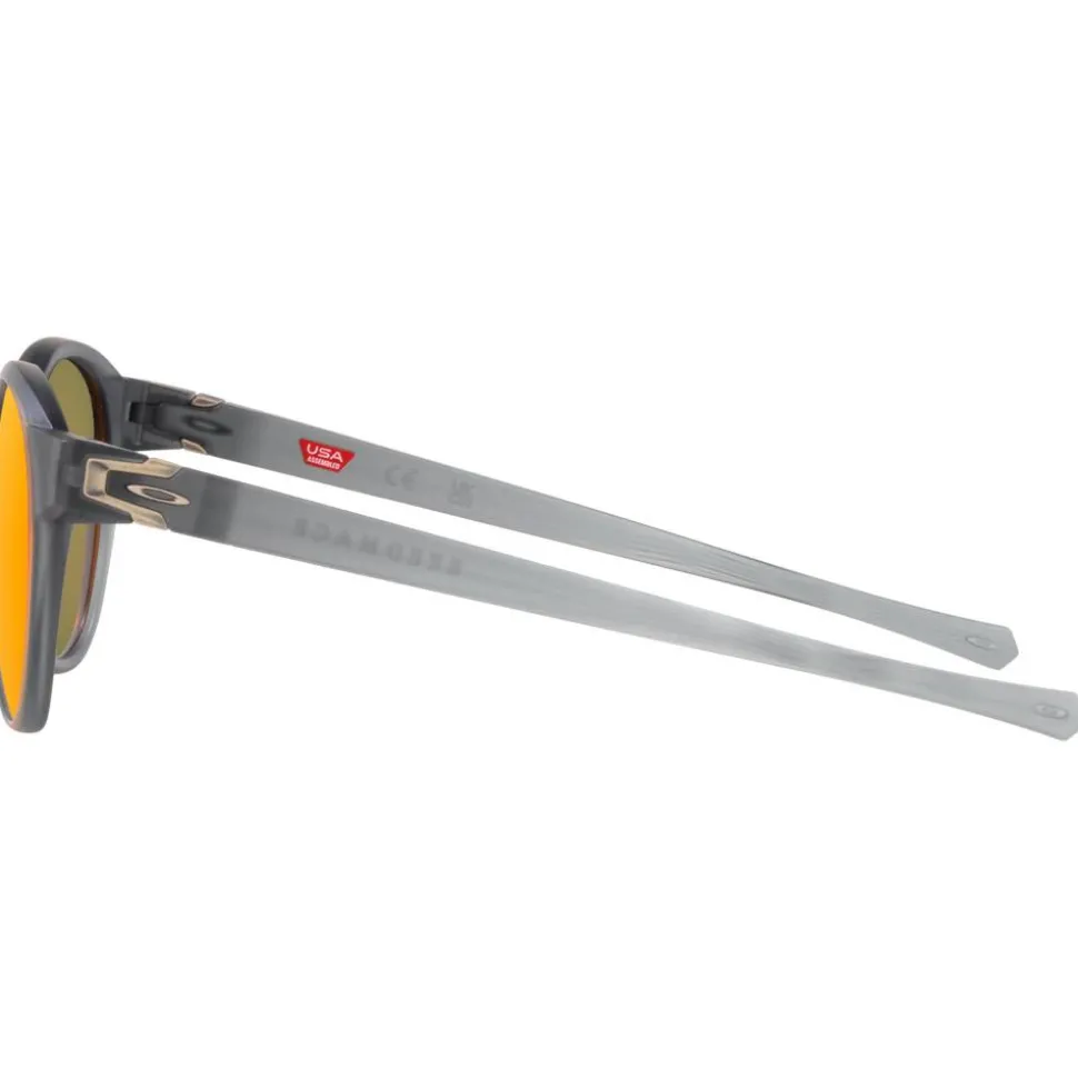 Lunettes de soleil Oakley Reedmace Matte Grey Smoke Prizm Ruby Polarized