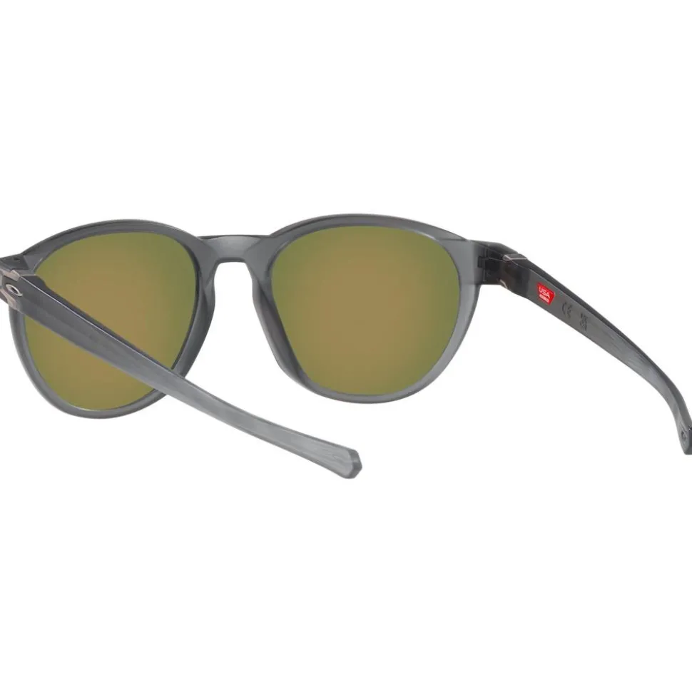Lunettes de soleil Oakley Reedmace Matte Grey Smoke Prizm Ruby Polarized