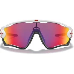 Lunettes de soleil Oakley Jawbreaker Polished White Prizm Road
