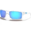 Lunettes de soleil Oakley Gibston Polished Clear Prizm Sapphire