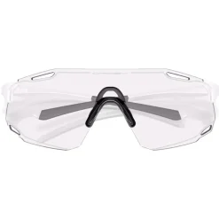 Lunettes de soleil Oakley Cybr Dyno Matte White Clear To Black Iridium Photochromic