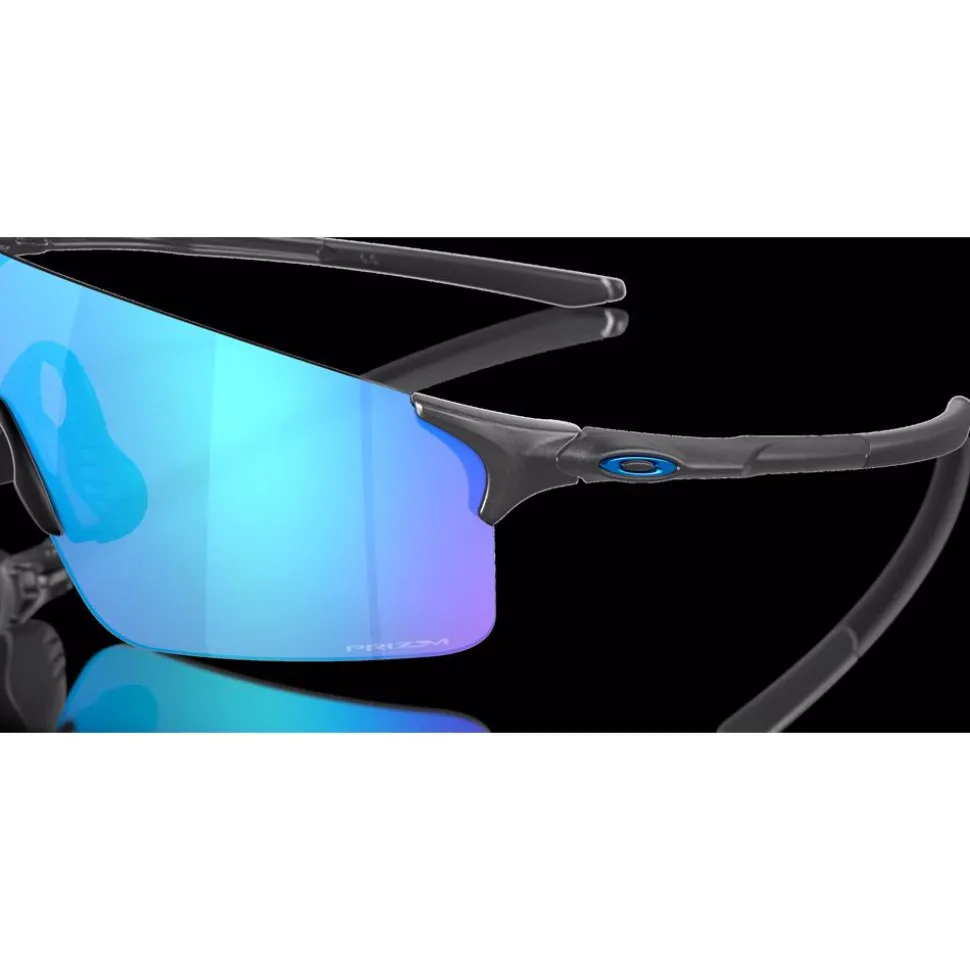 Lunettes de soleil Oakley EVZero Blades Steel Prizm Sapphire