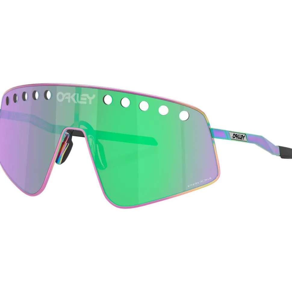 Lunettes de soleil Oakley Sutro Ti Sweep Polished Oil Slick Prizm Road
