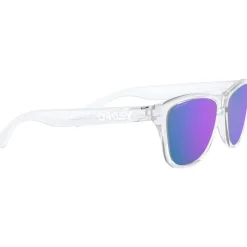 Lunettes de soleil Oakley Frogskins Xs Polished Clear Prizm Violet