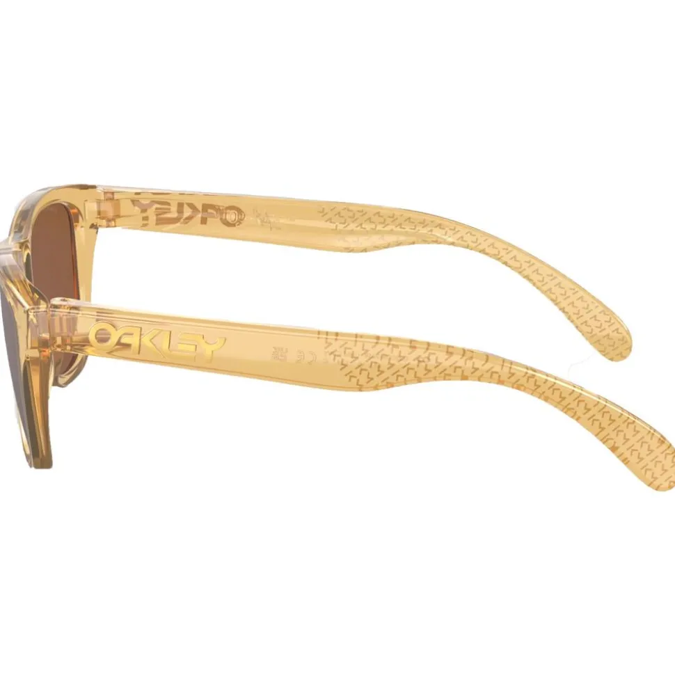 Lunettes de soleil Oakley Frogskins Xxs Km Light Curry Prizm Tungsten
